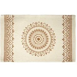Set de table rectangulaire style oriental motif rosace 30x50cm < Gifi Discount