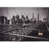 Set de table rectangulaire textilène imprimé taxi New York