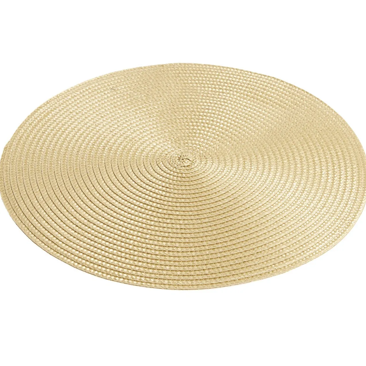 Set de table rond Ø35cm (2 modèles gris foncé ou beige)