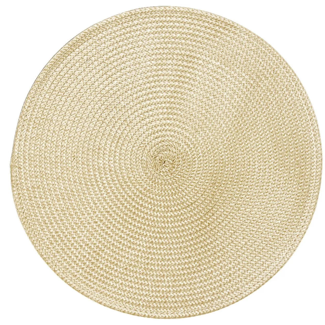 Set de table rond Ø35cm (2 modèles gris foncé ou beige)