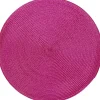 Set de table rond effet paille rose uni ø38 cm < Gifi Sale