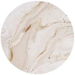 Set de table rond motif marbre rose ou bleu Ø38cm < Gifi Hot