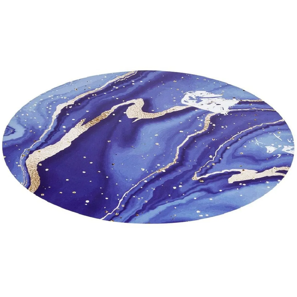 Set de table rond motif marbre rose ou bleu Ø38cm < Gifi Hot