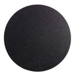 Set de table rond noir à paillettes Ø33cm