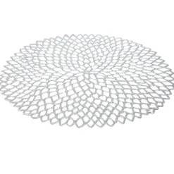 Set de table rond plastique doré ou argenté Ø38cm < Gifi Clearance