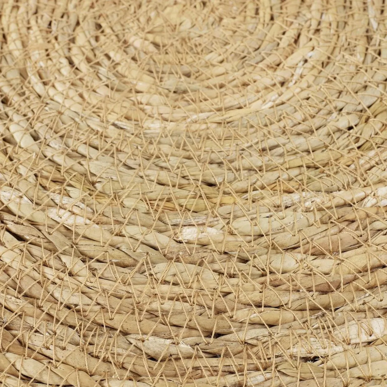 Set de table rond x4 en jute Ø35cm