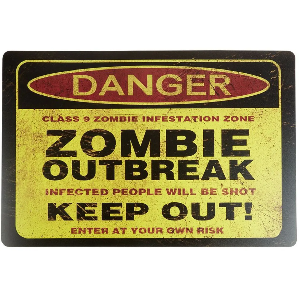 Set de table zombie