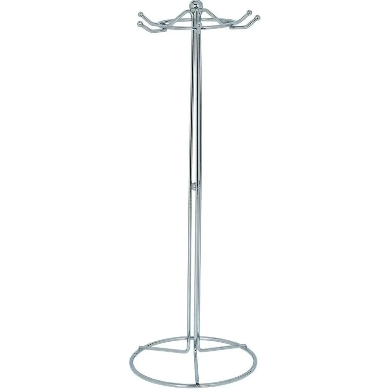 Set de 6 ustensiles de cuisine avec support inox gris Ø16xH40,5cm