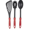Set de 3 ustensiles de cuisine polyamide polypropylène L. 32 cm
