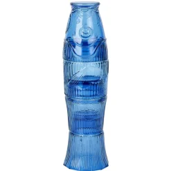 Set de 4 verres empilables forme poisson Ø8xH28cm - 2 coloris