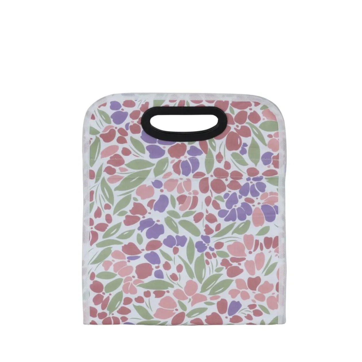 Set lunch bag fleuri avec boîte 1L et pain de glace 26x15xH30cm
