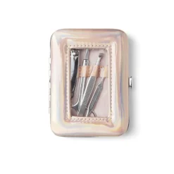 Set manucure 5 pièces avec trousse iridescente - 4 modèles < Gifi Best