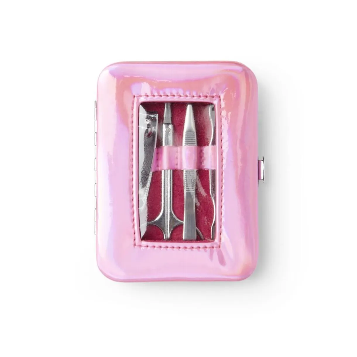 Set manucure 5 pièces avec trousse iridescente - 4 modèles < Gifi Best