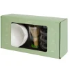 Set à matcha bol verre fouet paille 4 pièces