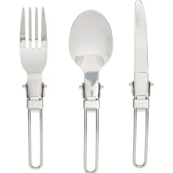 Set nomade couverts inox avec pochette 4 pièces < Gifi Clearance