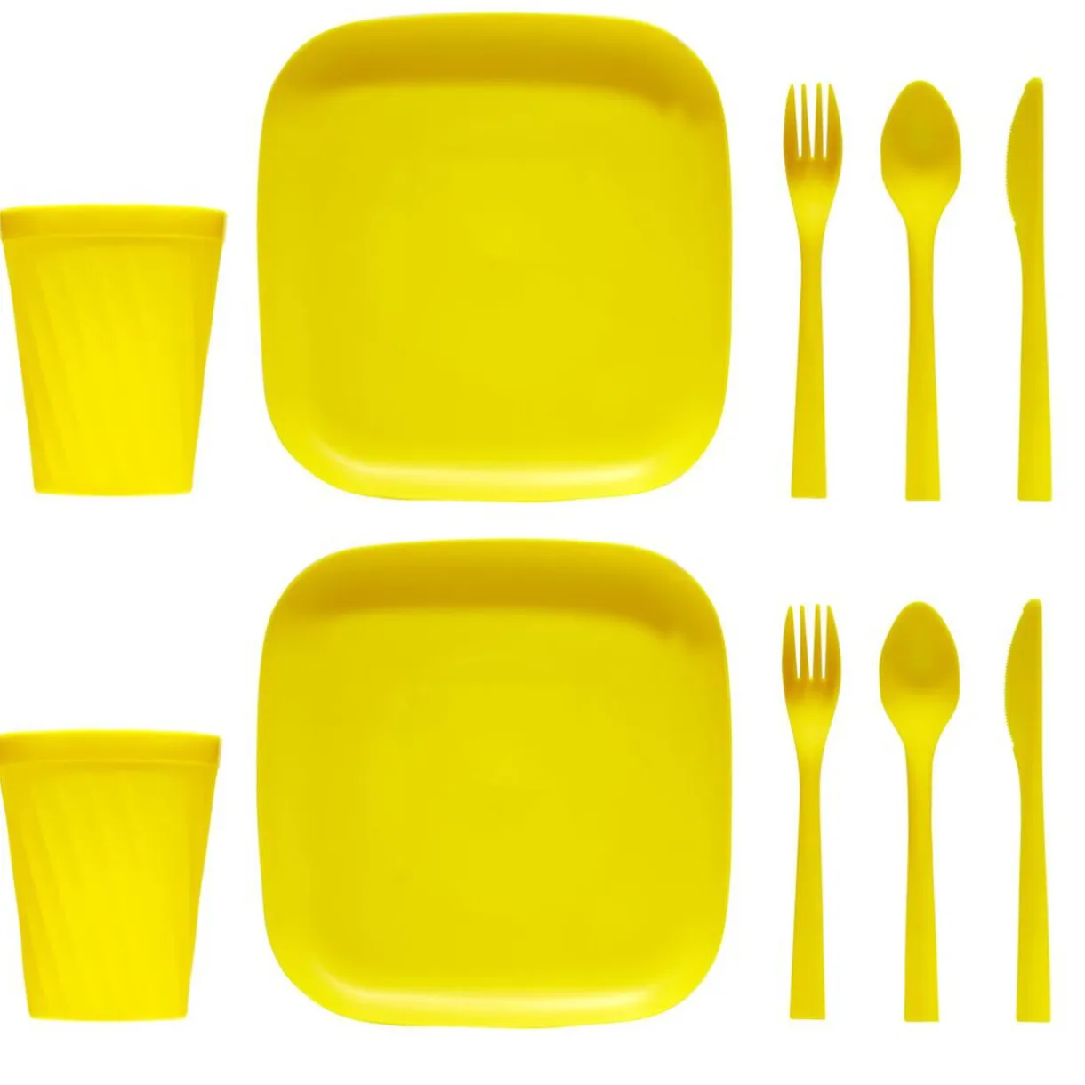 Set pique-nique pour 2 personnes en plastique 10 pièces (3 modèles) < Gifi Outlet