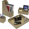 Set rangement de bureau en carton