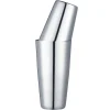 Shaker à cocktail 2 gobelets acier gris Ø10xH18cm < Gifi Online