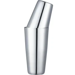 Shaker à cocktail 2 gobelets acier gris Ø10xH18cm < Gifi Online