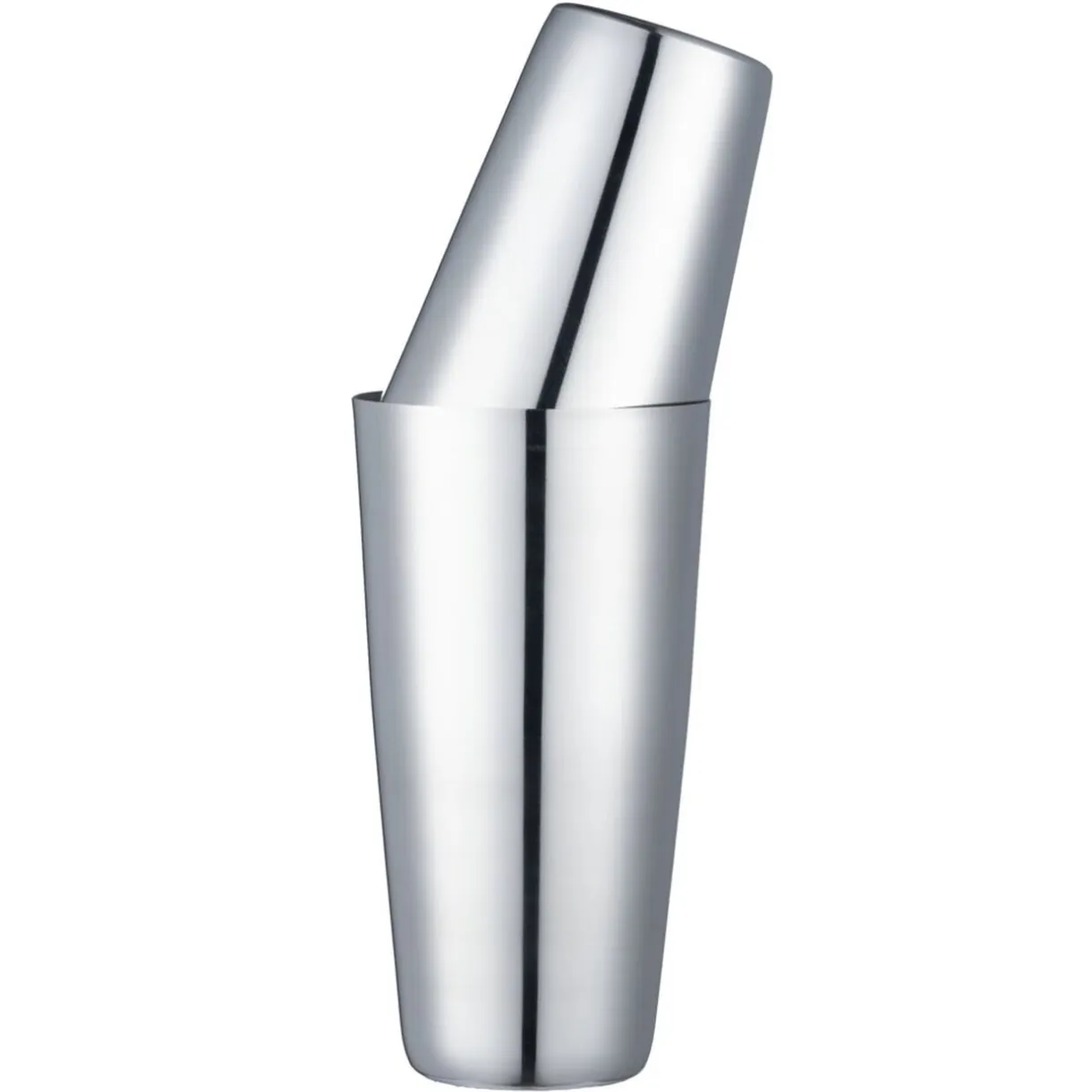 Shaker à cocktail 2 gobelets acier gris Ø10xH18cm < Gifi Online