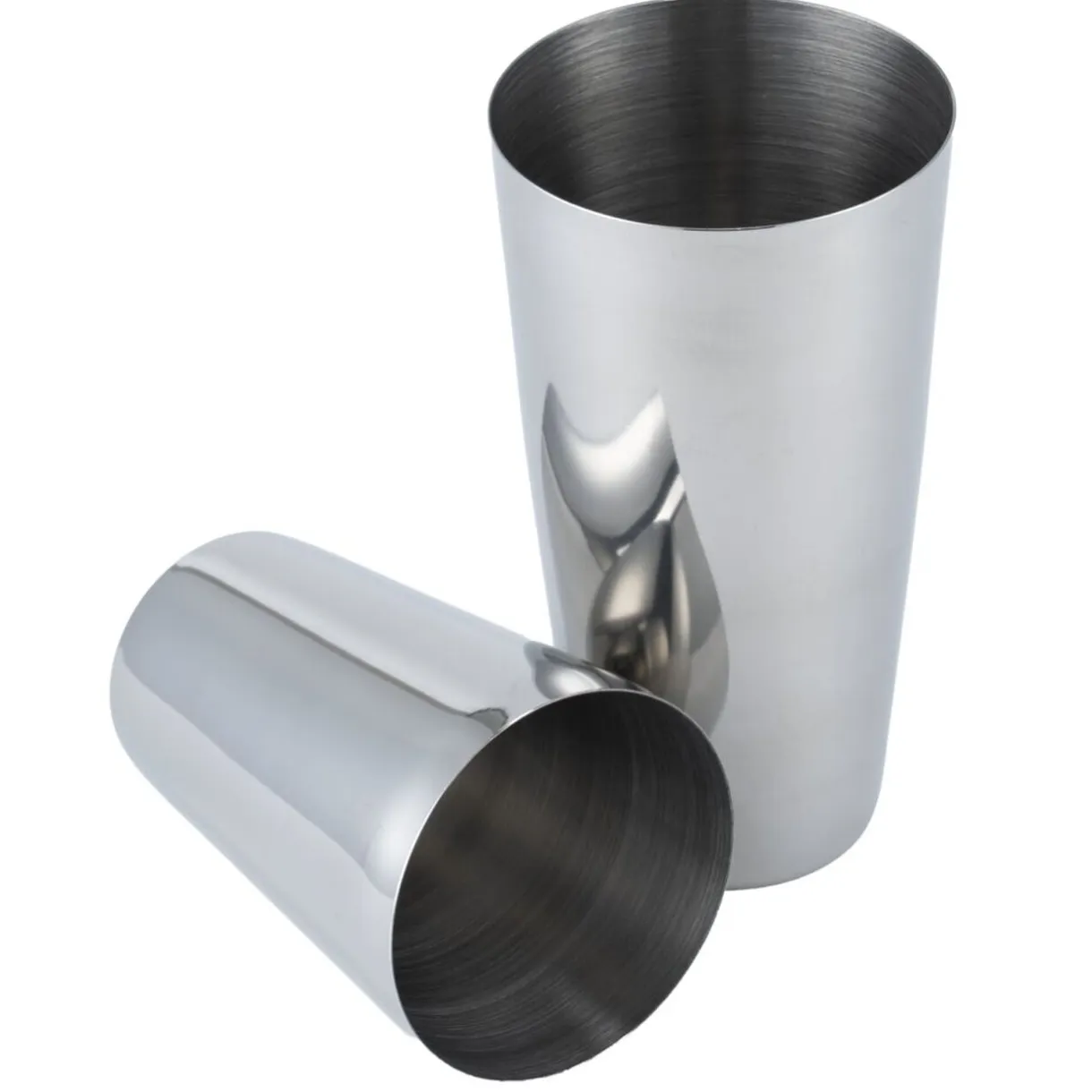 Shaker à cocktail 2 gobelets acier gris Ø10xH18cm < Gifi Online