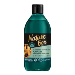 Shampoing douche 4 en 1 pour Homme à l'huile de noix Nature Box 250ml < Gifi Hot