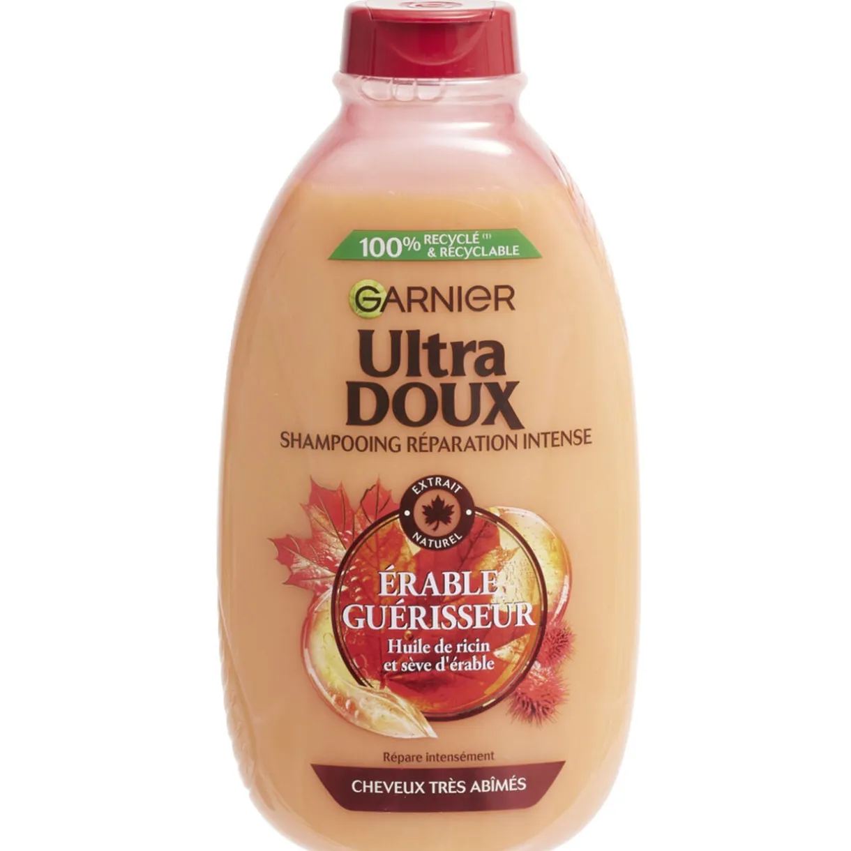 Shampoing réparateur Garnier ultra doux érable guérisseur huile de ricin 400ml < Gifi