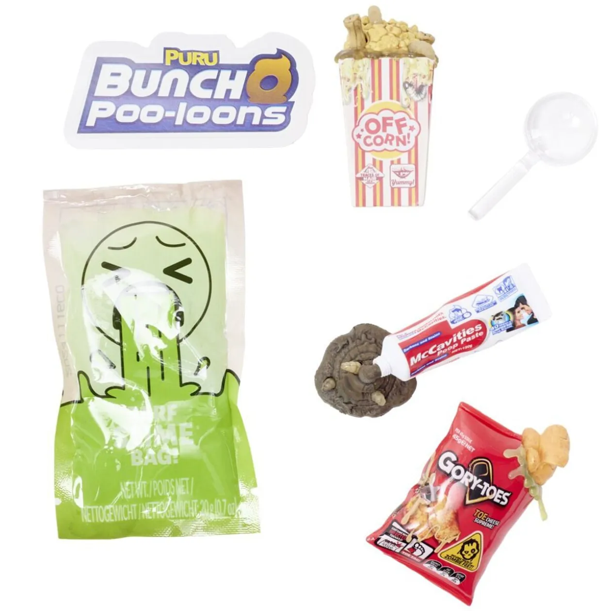 Slime à collectionner Mega Gross Minis 5 surprises capsule Ø10cm