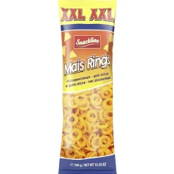 Snack salé XXL anneaux maïs saveur pizza 300g < Gifi