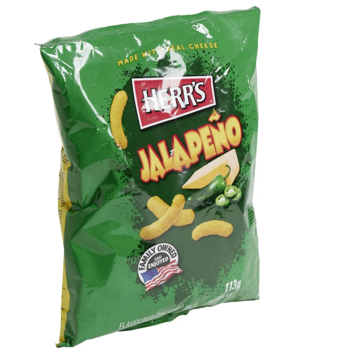 Snacks Herr's Jalapeño saveur fromage épicé 113gr < Gifi Sale
