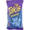 Snacks salés tortillas roulées Takis Blue Heat piment extrême saveur citron vert 100gr