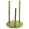 Socle repose-fleur 3 tiges métal vert olive Ø29,5xH40,5cm < Gifi Clearance