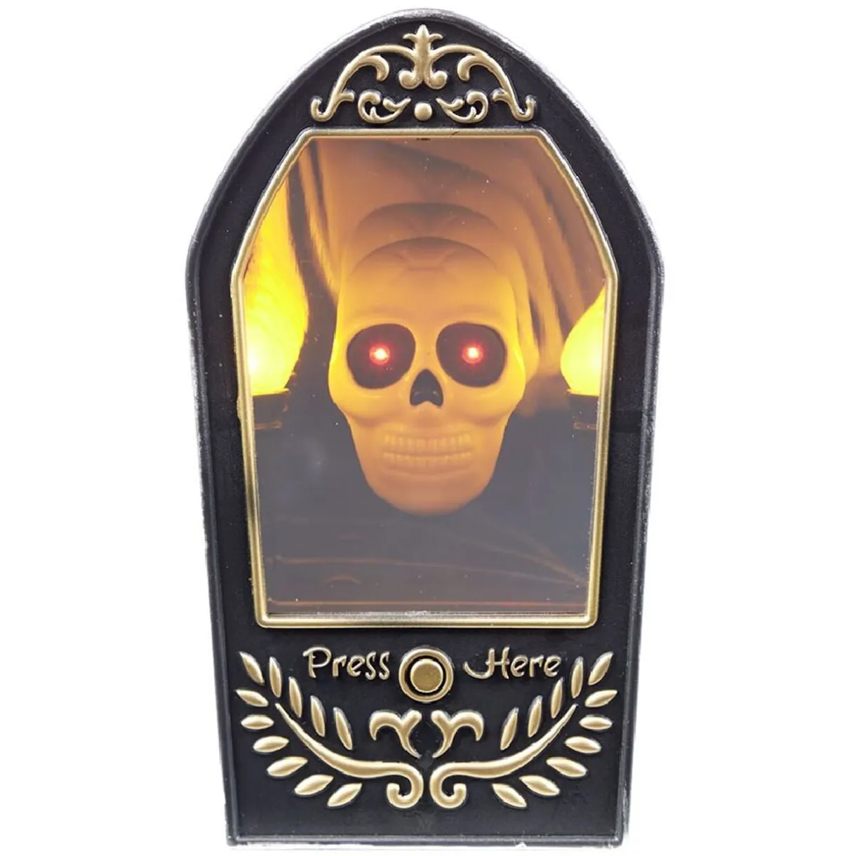 Sonnette miroir animé Halloween < Gifi Discount