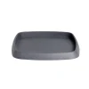 Soucoupe carrée pour pot Chorus 15,2 L anthracite < Gifi Online