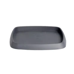 Soucoupe carrée pour pot Chorus 15,2 L anthracite < Gifi Online