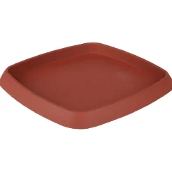 Soucoupe carrée pour pot Chorus 15,2 L rouge < Gifi Clearance