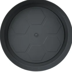 Soucoupe plastique pour pot rond 23L gris anthracite