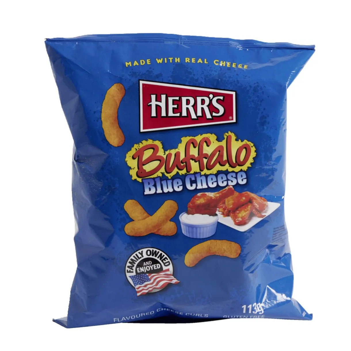 Soufflés au fromage Herr's Buffalo 113gr < Gifi