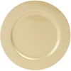 Sous assiette plastique doré Ø33cm