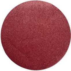 Sous-assiette plastique réutilisable x4 rouge métallisé Ø34cm