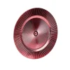 Sous assiette ronde plastique strié rouge Ø33cm < Gifi Clearance