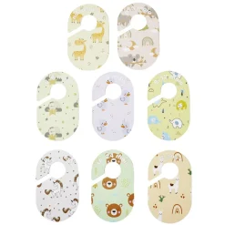Séparateur de dressing enfant x8 motifs animaux 10xH16,50cm