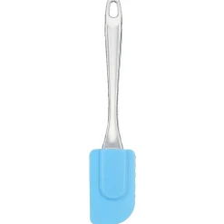 Spatule de cuisine en silicone et plastique bleu L23cm < Gifi Hot