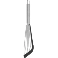 Spatule en acier avec bord silicone < Gifi