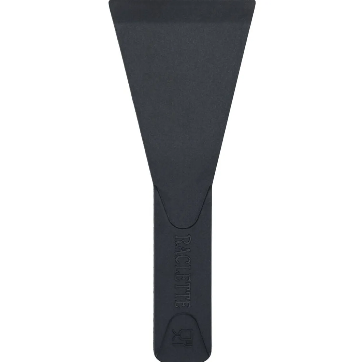 Spatule à raclette x4 nylon noir compatible lave-vaisselle