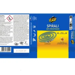 Spirale anti moustiques x10 Flash pour l'extérieur