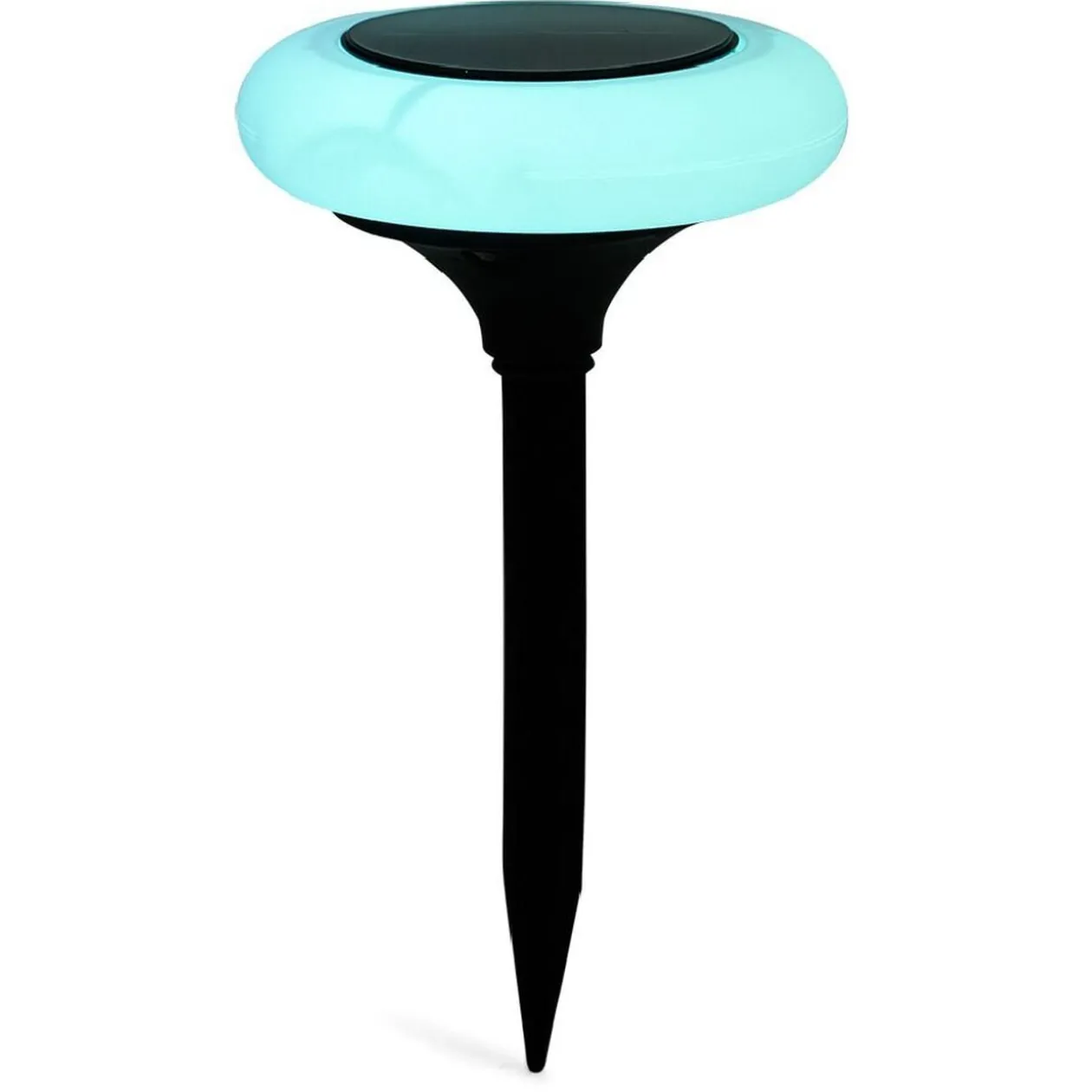 Spot solaire LED multicolore à planter