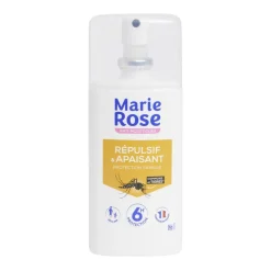 Spray anti-moustiques répulsif et apaisant Marie Rose 6H de protection 100ml < Gifi Outlet