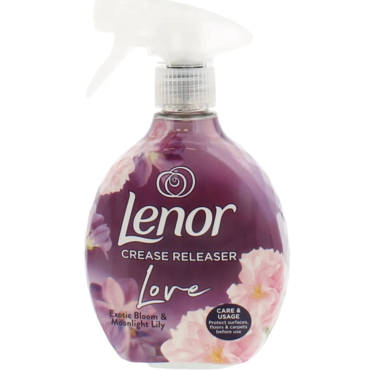 Spray défroissant Lenor Love Exotic Bloom & Moonlight Lily 500ml < Gifi Online