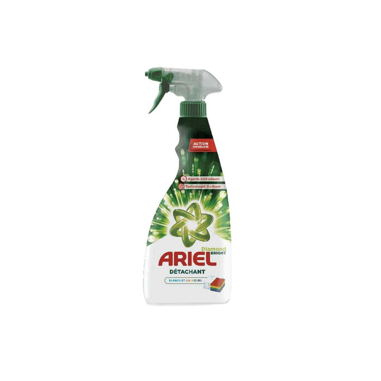 Spray détachant avant lavage Ariel blanc et couleur 750ml < Gifi New